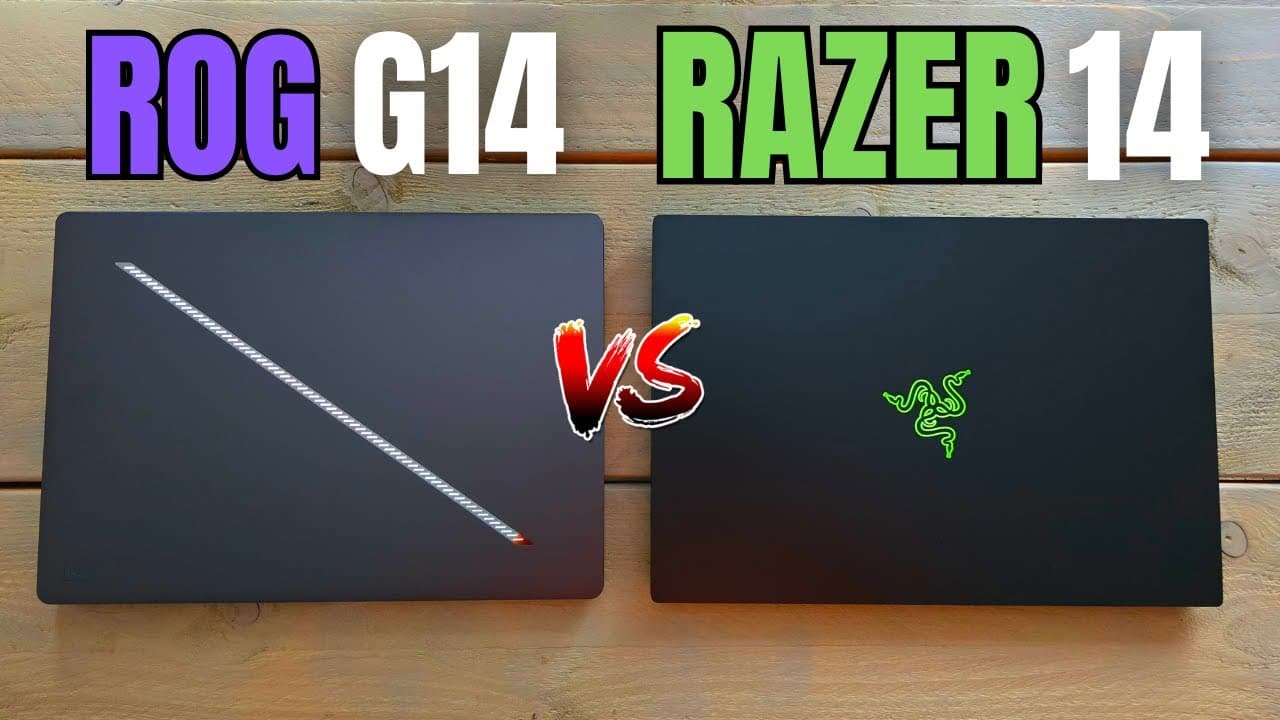 El duelo definitivo: ASUS ROG Zephyrus G14 vs Razer Blade 14