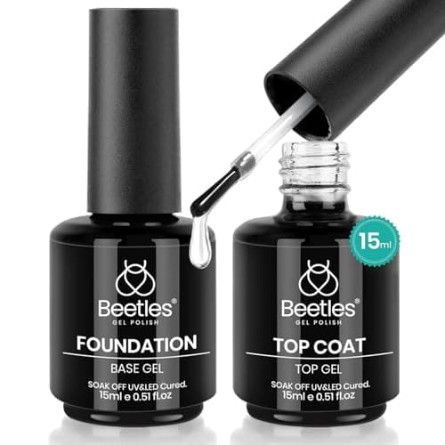 Beetles 2 Pcs 15ml No Wipe Gel Top Coat and Base Coat Set Review (2026): Specs, Pros & Cons, and Who It's For