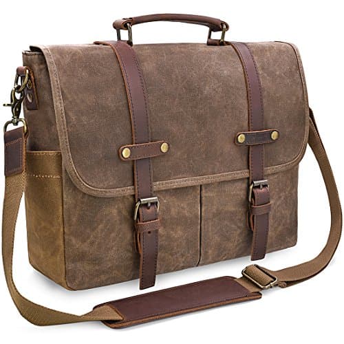 NEWHEY Mens Messenger Bag 15.6 Inch Business Office Work Briefcase Brown Review (2026): Specs, Pros & Cons, and Who It's For