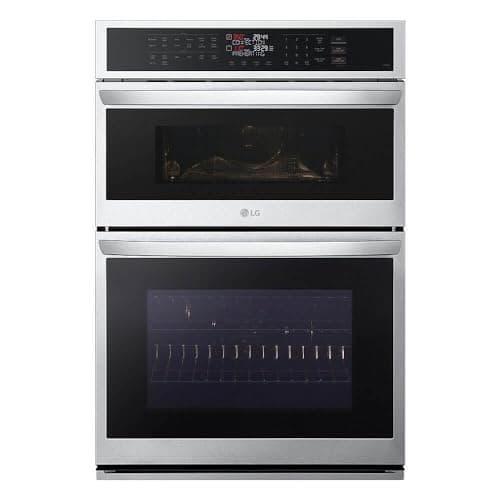 LG WCEP6423F 6.4 cu. ft. Smart Combi Wall Oven with Fan Convection, Air Fry in PrintProof Stainless Steel