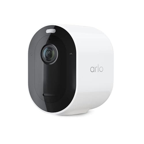 Amazon product image of Arlo Pro 5S camera showing unit and wall mount