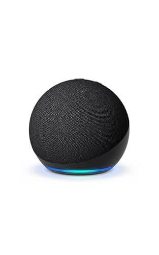Amazon product image of the Amazon Echo Dot smart speaker